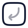 Square Arrow Move Down Left icon preview