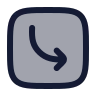 Square Arrow Move Down Right icon preview