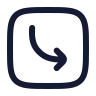 Square Arrow Move Down Right icon preview