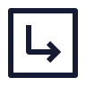 Square Arrow Move Down Right icon preview
