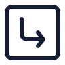 Square Arrow Move Down Right icon preview