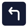 Square Arrow Move Left Up icon preview