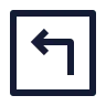 Square Arrow Move Left Up icon preview