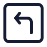 Square Arrow Move Left Up icon preview