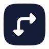 Square Arrow Move Right Down icon preview