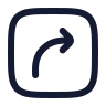 Square Arrow Move Right Up icon preview