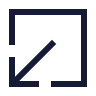 Square Arrow Out Down Left icon preview
