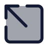 Square Arrow Out Up Left icon preview