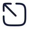 Square Arrow Out Up Left icon preview