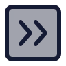 Square Arrow Right Double icon preview
