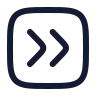 Square Arrow Right Double icon preview