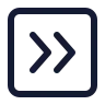 Square Arrow Right Double icon preview