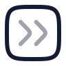 Square Arrow Right Double icon preview