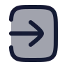 Square Arrow Right Enter icon preview