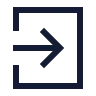 Square Arrow Right Enter icon preview