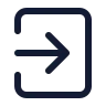 Square Arrow Right Enter icon preview