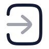 Square Arrow Right Enter icon preview