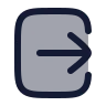 Square Arrow Right Exit icon preview