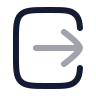 Square Arrow Right Exit icon preview