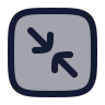 Square Arrow Shrink 01 icon preview