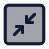 Square Arrow Shrink 02 icon preview