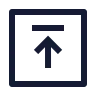 Square Arrow Up 03 icon preview