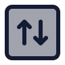 Square Arrow Up Down icon preview