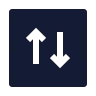 Square Arrow Up Down icon preview