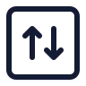 Square Arrow Up Down icon preview