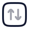 Square Arrow Up Down icon preview