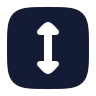 Square Arrow Vertical icon preview