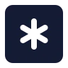 Square Asterisk icon preview