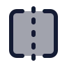 Square Centerline Dashed Horizontal icon preview
