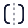 Square Centerline Dashed Horizontal icon preview