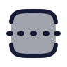 Square Centerline Dashed Vertical icon preview