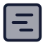 Squarechartgantt icon with duotone standard style