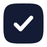 Square Check icon preview