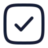 Square Check icon preview