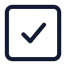Square Check icon preview