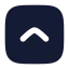 Squarechevronup icon with solid rounded style