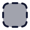 Square Dashed icon preview