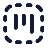 Square Dashed Kanban icon preview