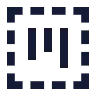 Square Dashed Kanban icon preview