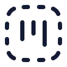 Square Dashed Kanban icon preview