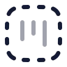 Square Dashed Kanban icon preview
