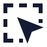 Square Dashed Mouse Pointer icon preview