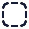 Square Dashed icon preview