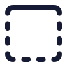 Square Dashed Top Solid icon preview