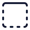 Square Dashed Top Solid icon preview