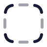 Square Dashed icon preview